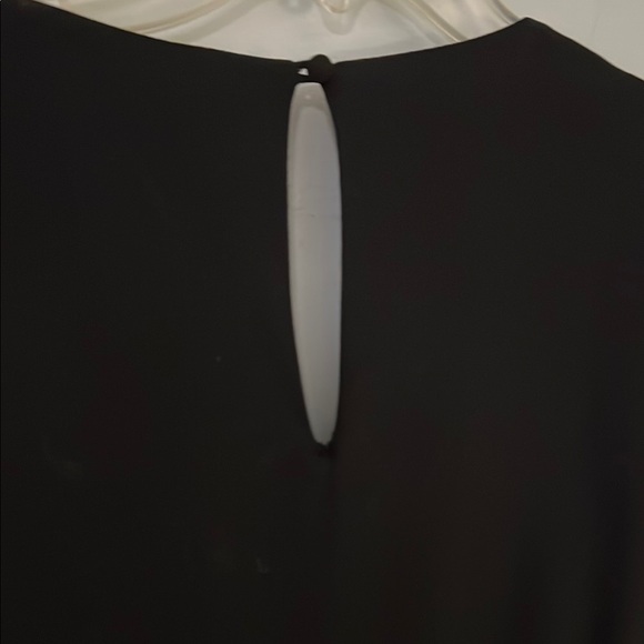 Lulu's Black V-Neck Bishop Sleeve  Party Girl Romper - Picture 7 of 9